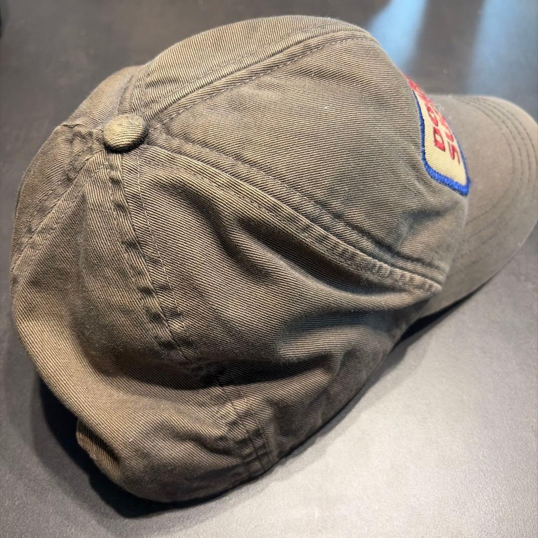 DOUBLE RL カーキキャップ