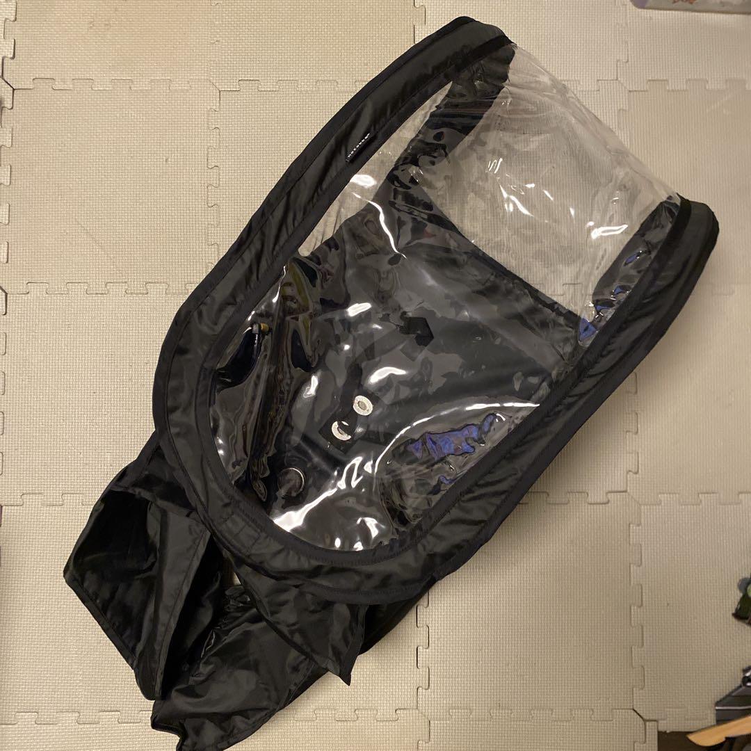 たまごスープ【極美品】ノロッカ　フロント　norokka レインカバー　黒
