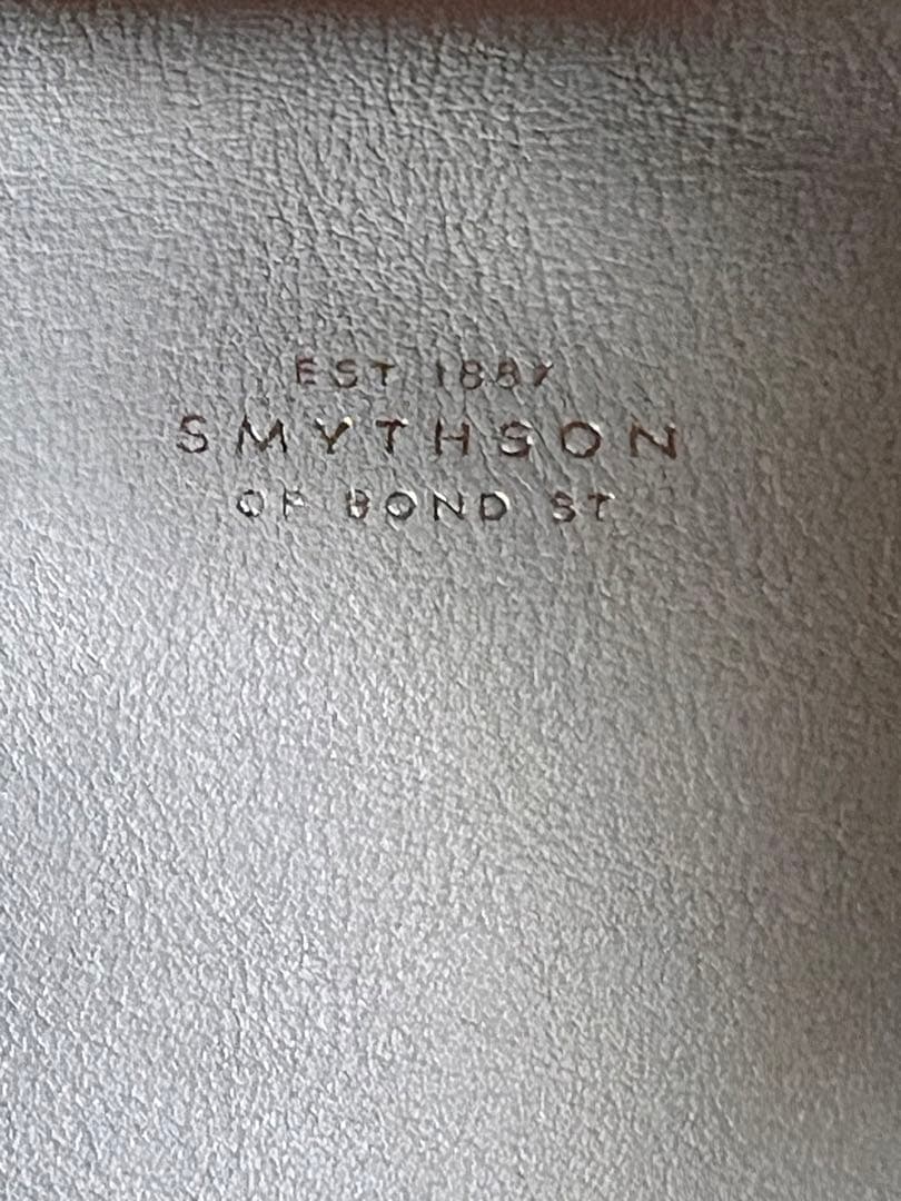 英国王室御用達　SMYTHSON スマイソン　2way レザーボストン