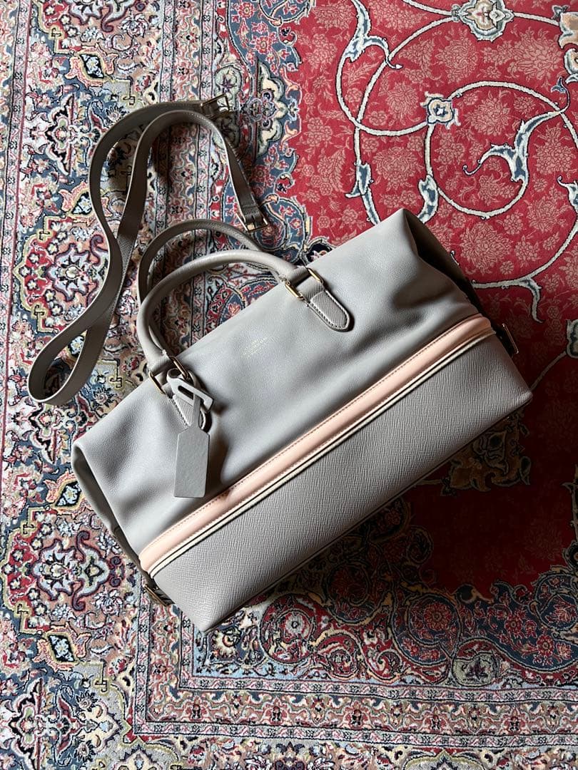 英国王室御用達　SMYTHSON スマイソン　2way レザーボストン