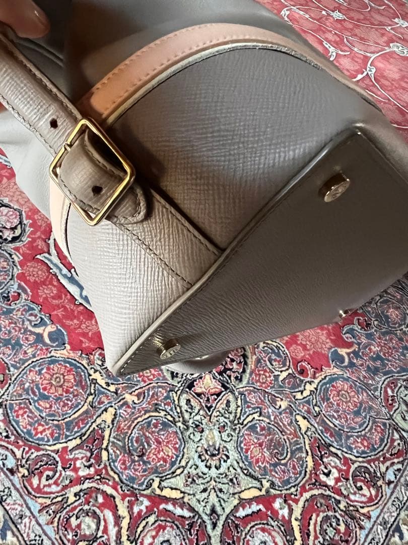 英国王室御用達　SMYTHSON スマイソン　2way レザーボストン