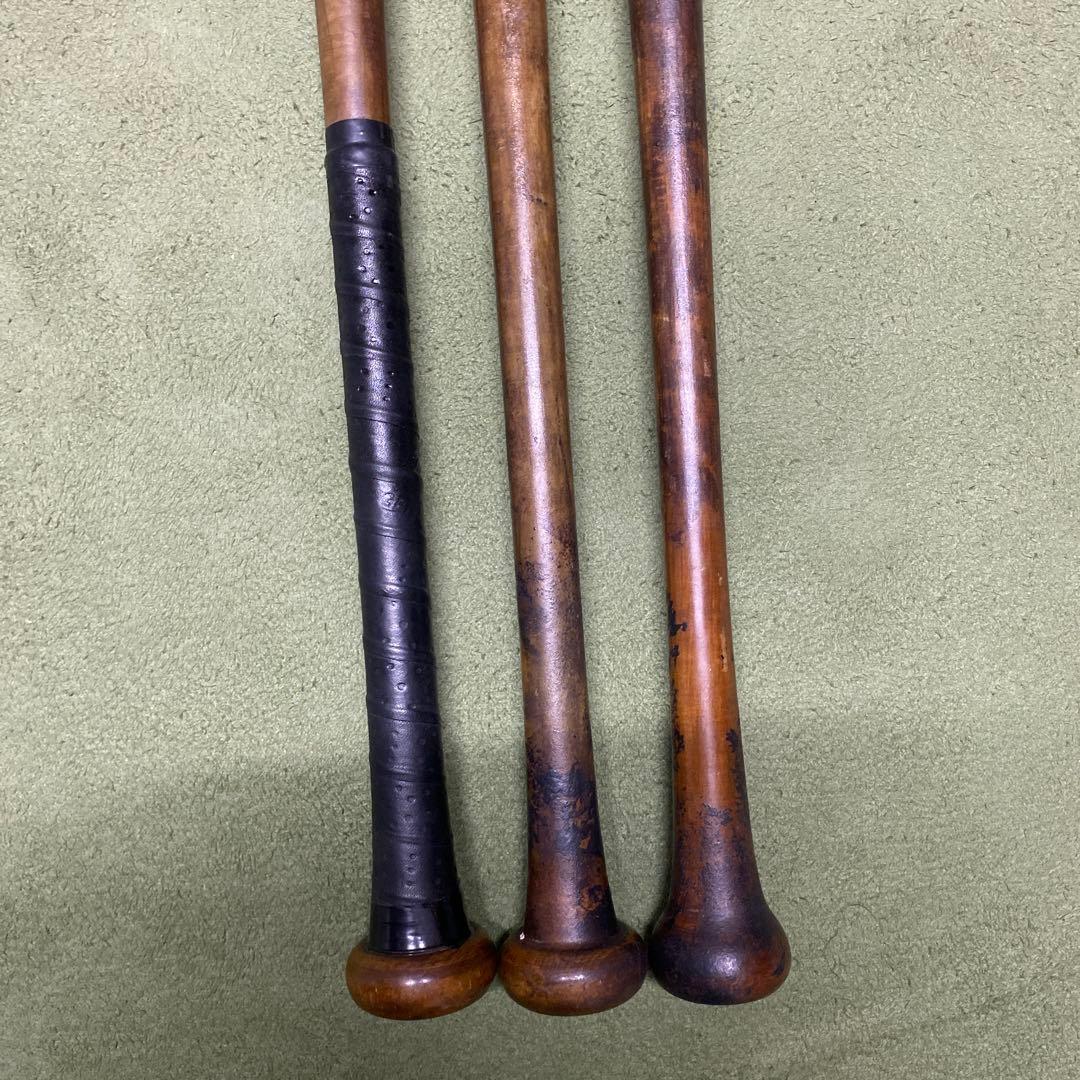 野球　BFj硬式木製バット　MR 3本セット