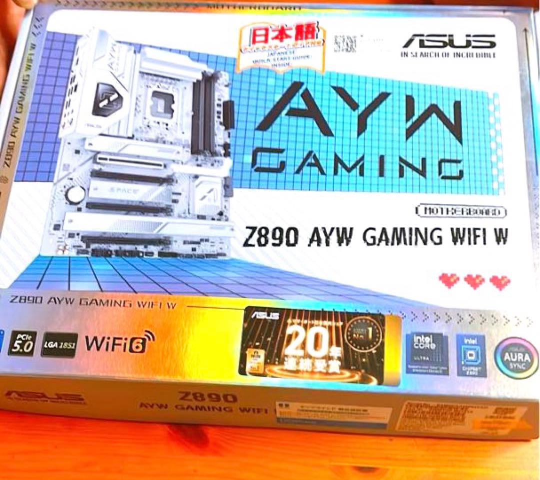 ASUS Z890 AYW GAMING WIFI W マザーボード