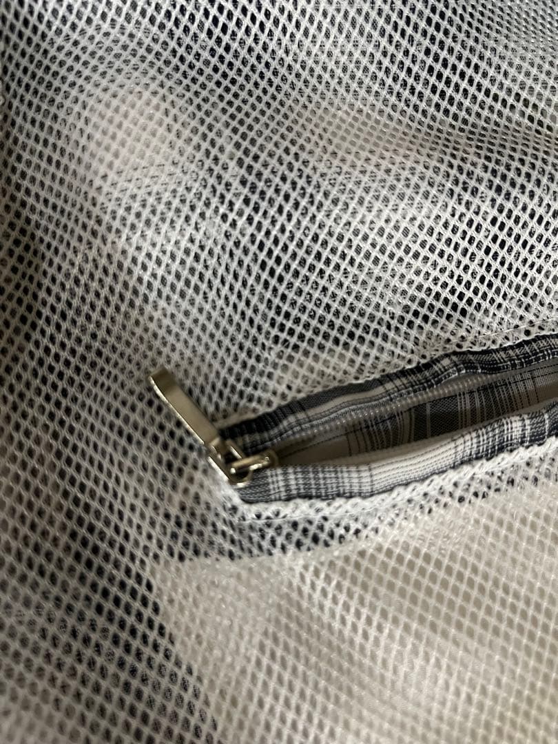 専用Yves Saint Laurent スウィングトップ チェック　白　グレー