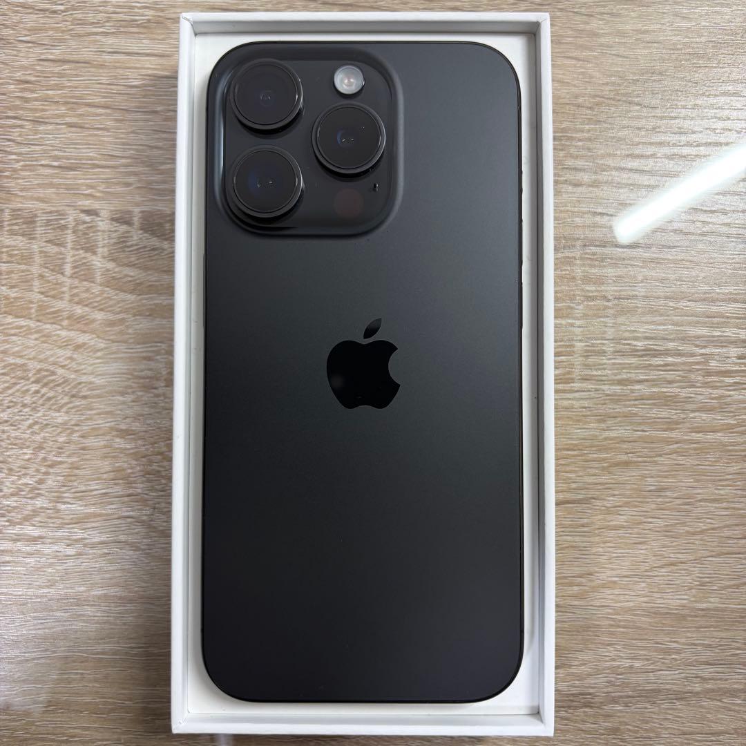 【値下げ中】iPhone15Pro 128GB ブラックチタニウム