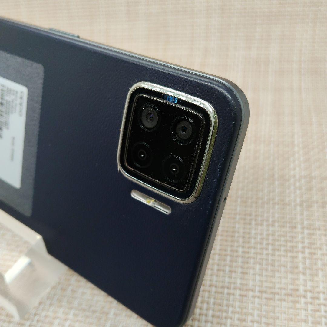 ☆OPPO スマートフォン A73 ネイビーブルー