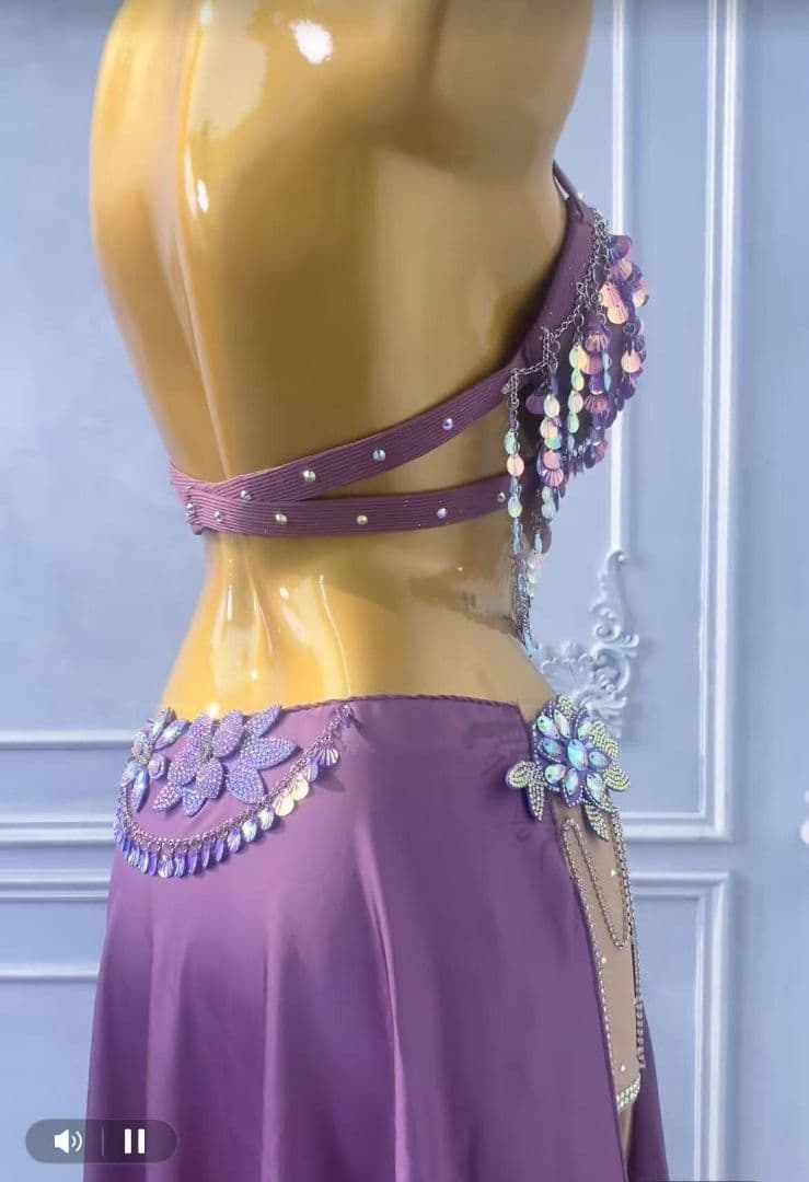 KURIONE SHOP　ベリーダンス衣装 セット 貝殻 オーダーメイド