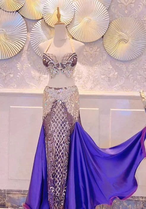 KURIONE SHOP　ベリーダンス衣装 セット 貝殻 オーダーメイド