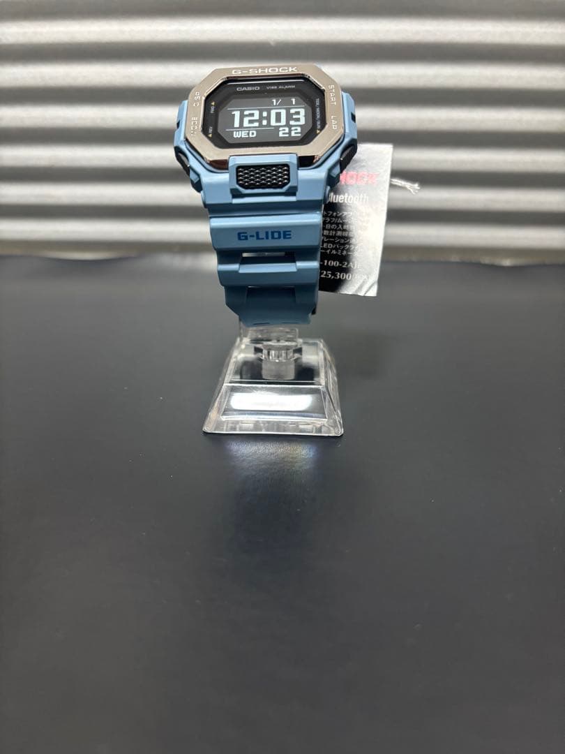 ほぼ未使用　G-SHOCK　G-LIDE　GBX-100　スカイブルー