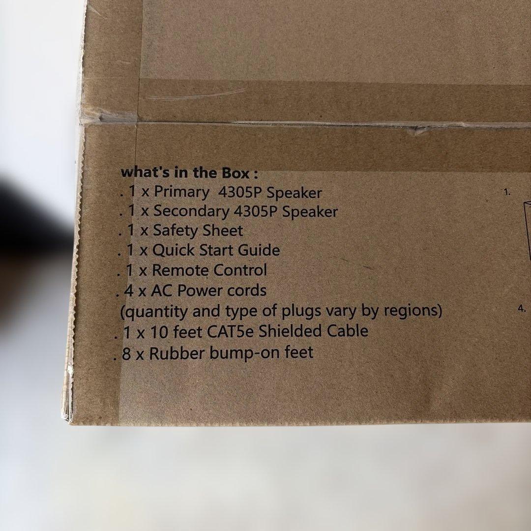 [新品未開封] JBL 4305P スタジオモニター スピーカー