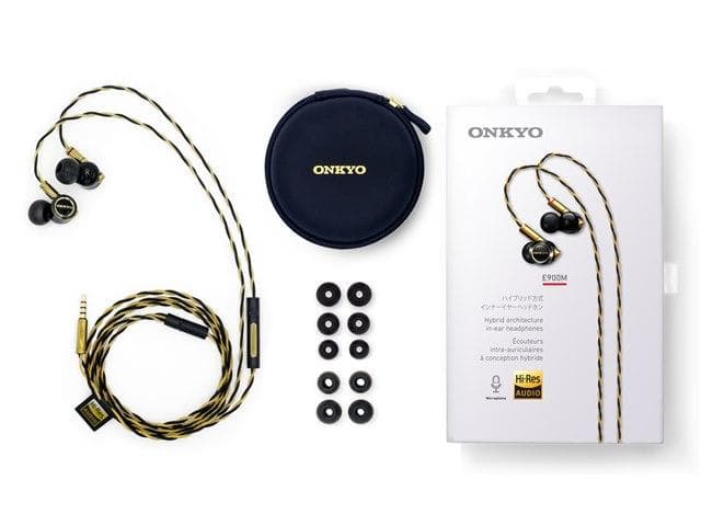 ONKYO E900M レア名機 有線イヤホ 3WAYイヤホン 高音質