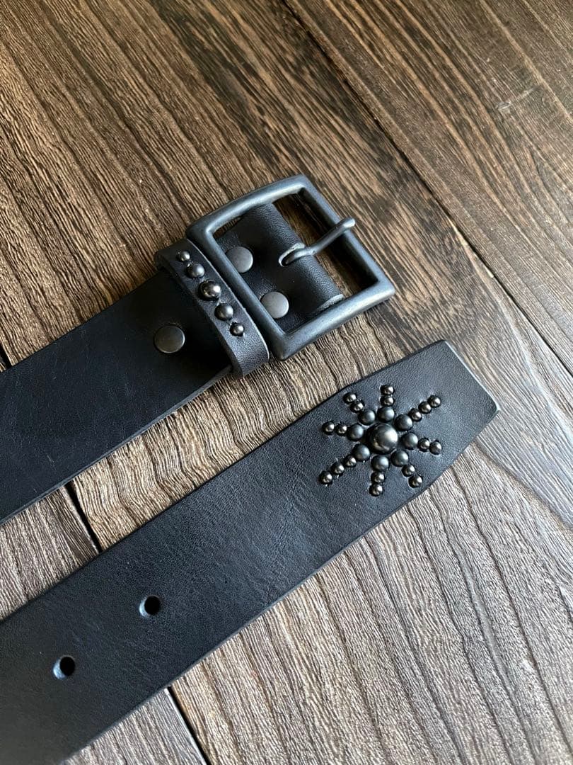 ディッキーズ874専用スタッズベルト　ミッスーリ　真鍮ダール　HTC CALEE