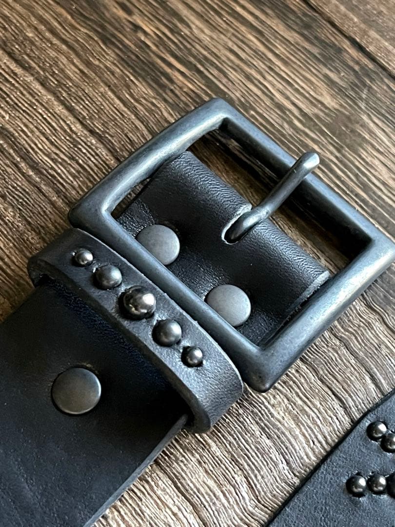 ディッキーズ874専用スタッズベルト　ミッスーリ　真鍮ダール　HTC CALEE