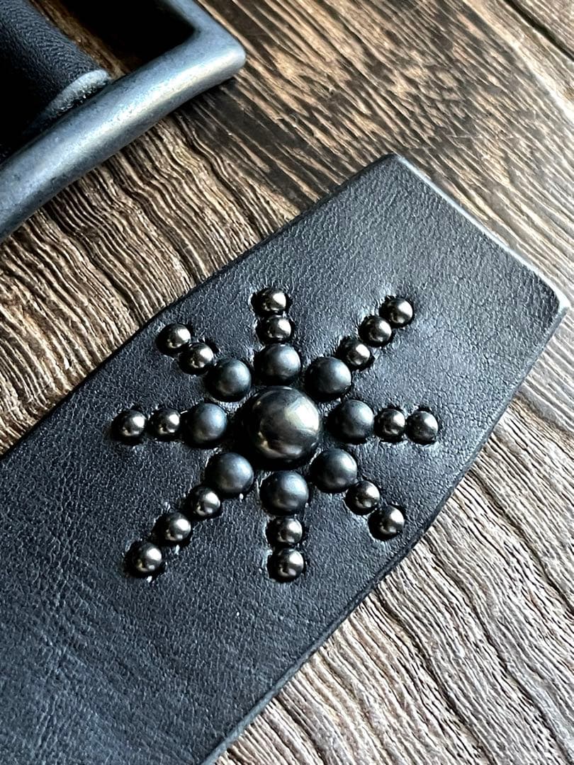 ディッキーズ874専用スタッズベルト　ミッスーリ　真鍮ダール　HTC CALEE