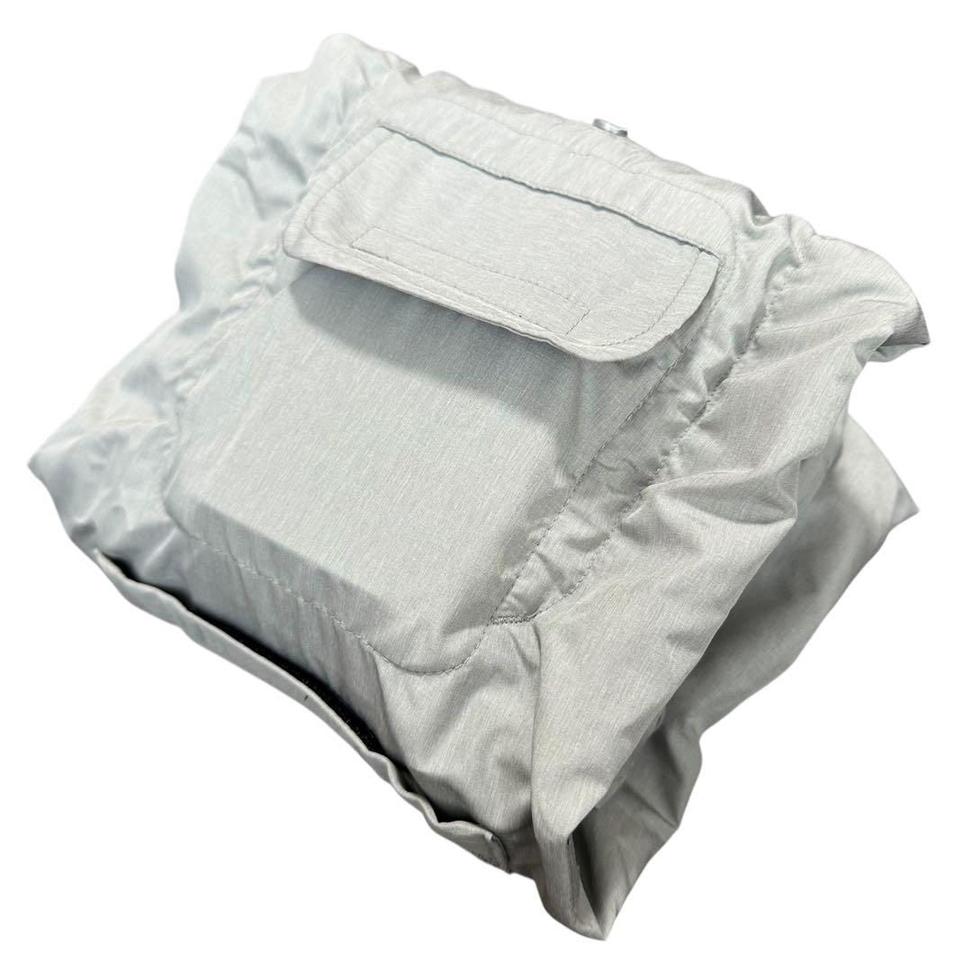 【美品】ベビーホッパー　空調抱っこひもカバー　BabyHopper グレー