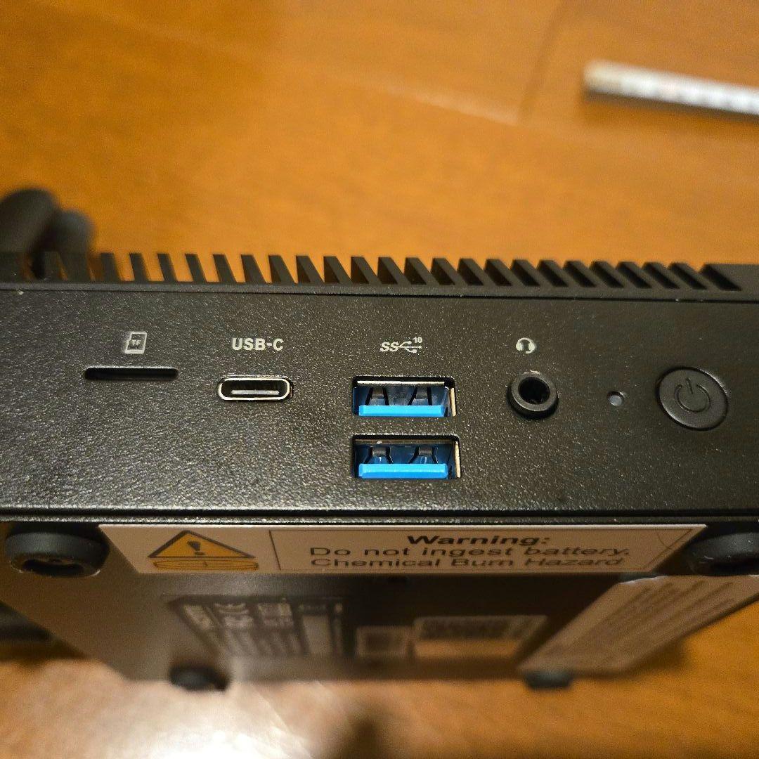 MINIX Z100-0db N100 ファンレスミニPC