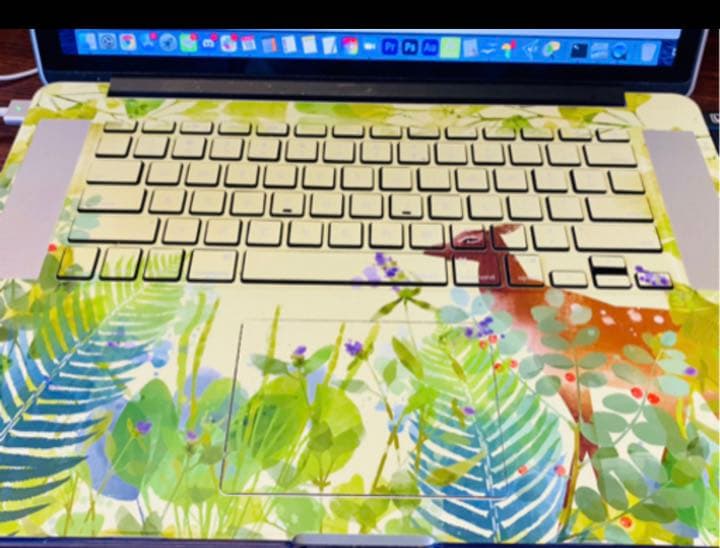 MacBookPro(15インチ)オシャレなカバー付き