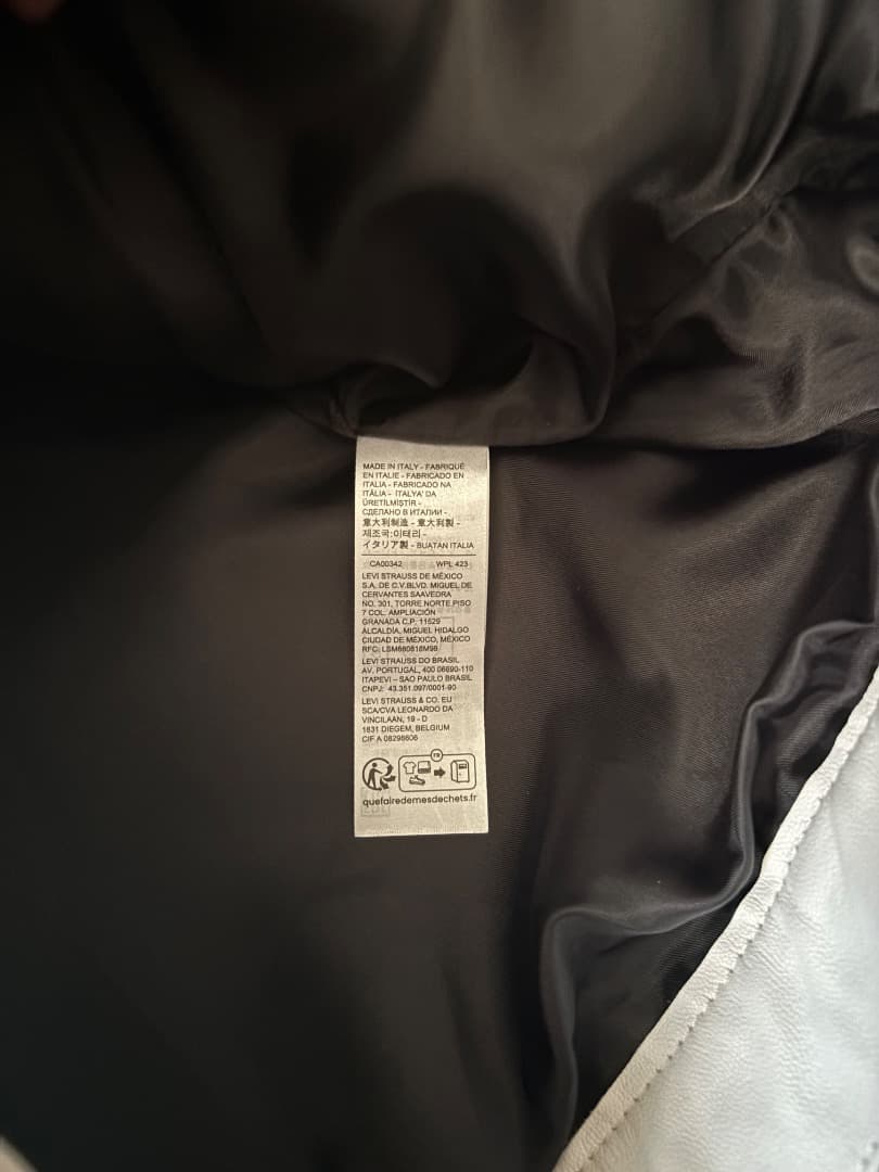 Stussy Levi's レザージャケット