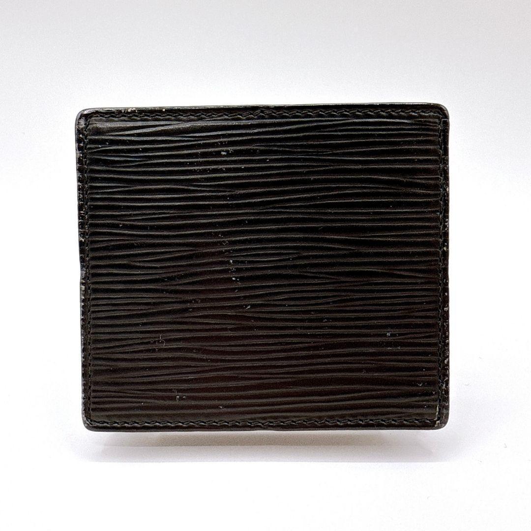 ルイヴィトン M63692 エピ ポルトモネ・ボワット ケース ブラック