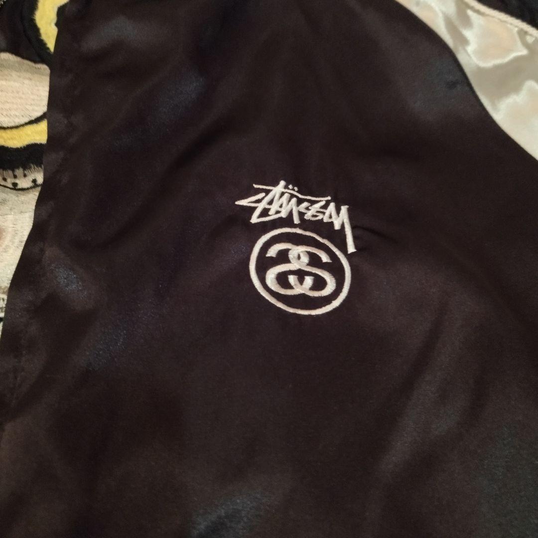 ひろ★stussy リバーシブル　スカル&スネーク スカジャン XL