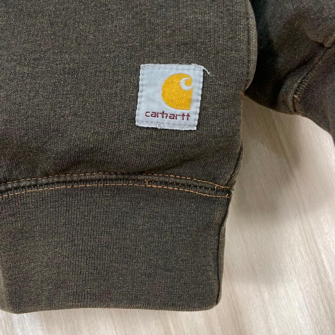 ☆希少☆Carhartt サーマルライナー スウェット カーキ ヘビーウエイト