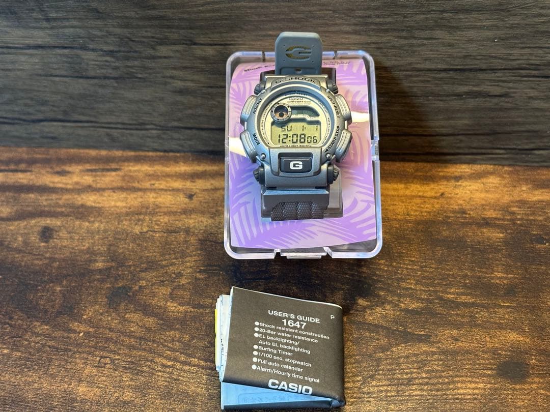 CASIO G-SHOCK DW-9000 トリプルクラウン　シルバー　美品