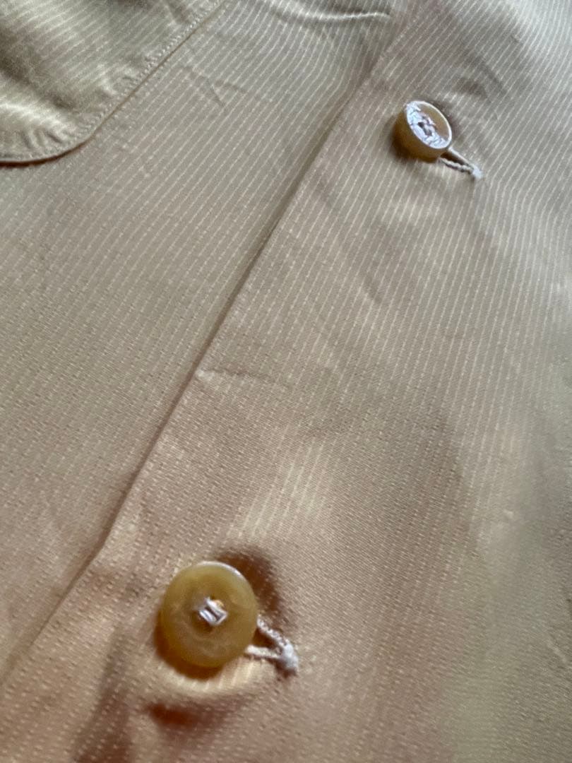 50's Towncraft Pennys レーヨンシャツ レモンイエロー