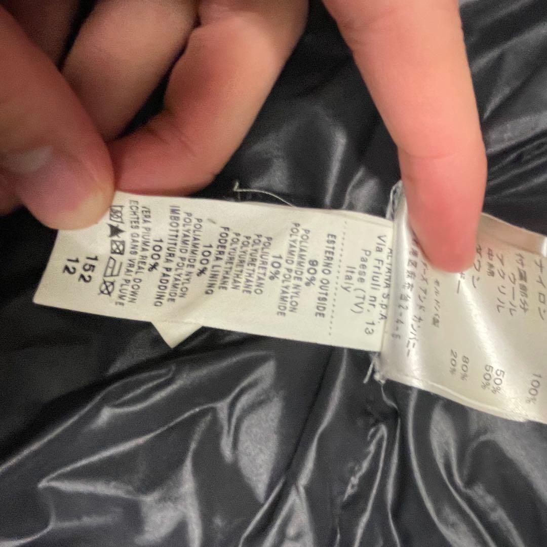 【最終価格】モンクレール　パープル フード付きダウンジャケット