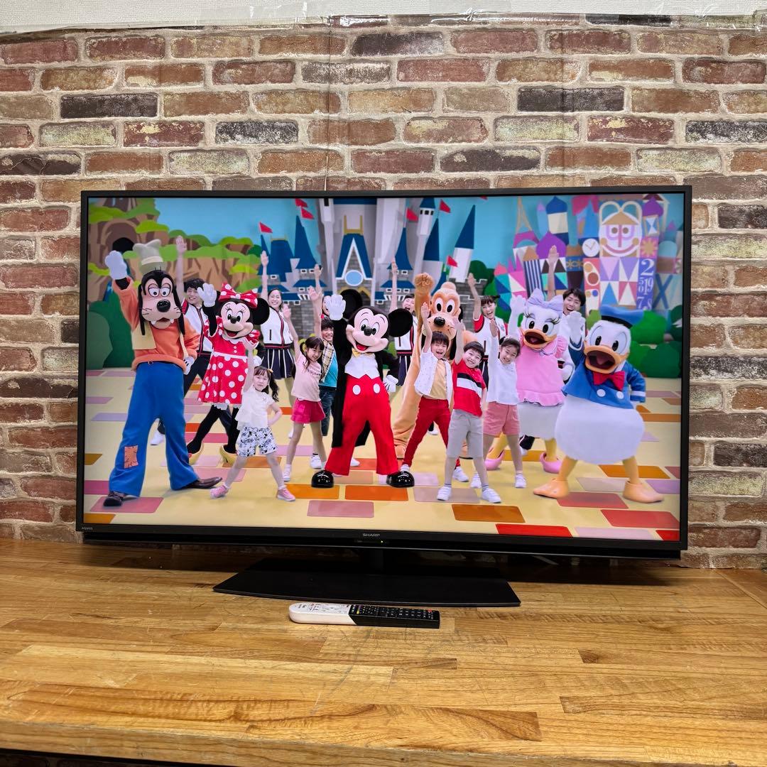 シャープ 45V型 4K 液晶テレビ AQUOS 4T-C45BL1 動画アプリ