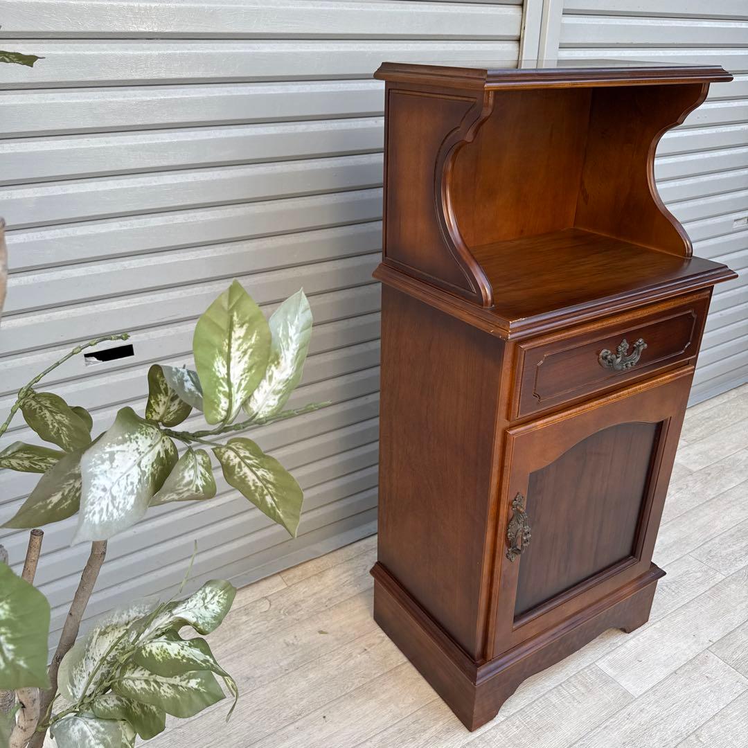 カリモク　karimoku コロニアル カリモク　サイドキャビネット　電話台