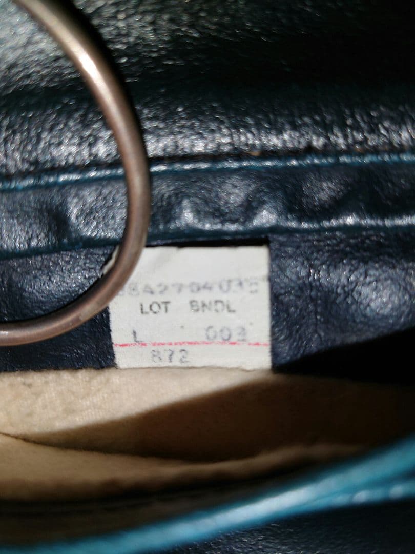 SCHOTT 緑芯 シングルライダースジャケット USA製 グリーン 872