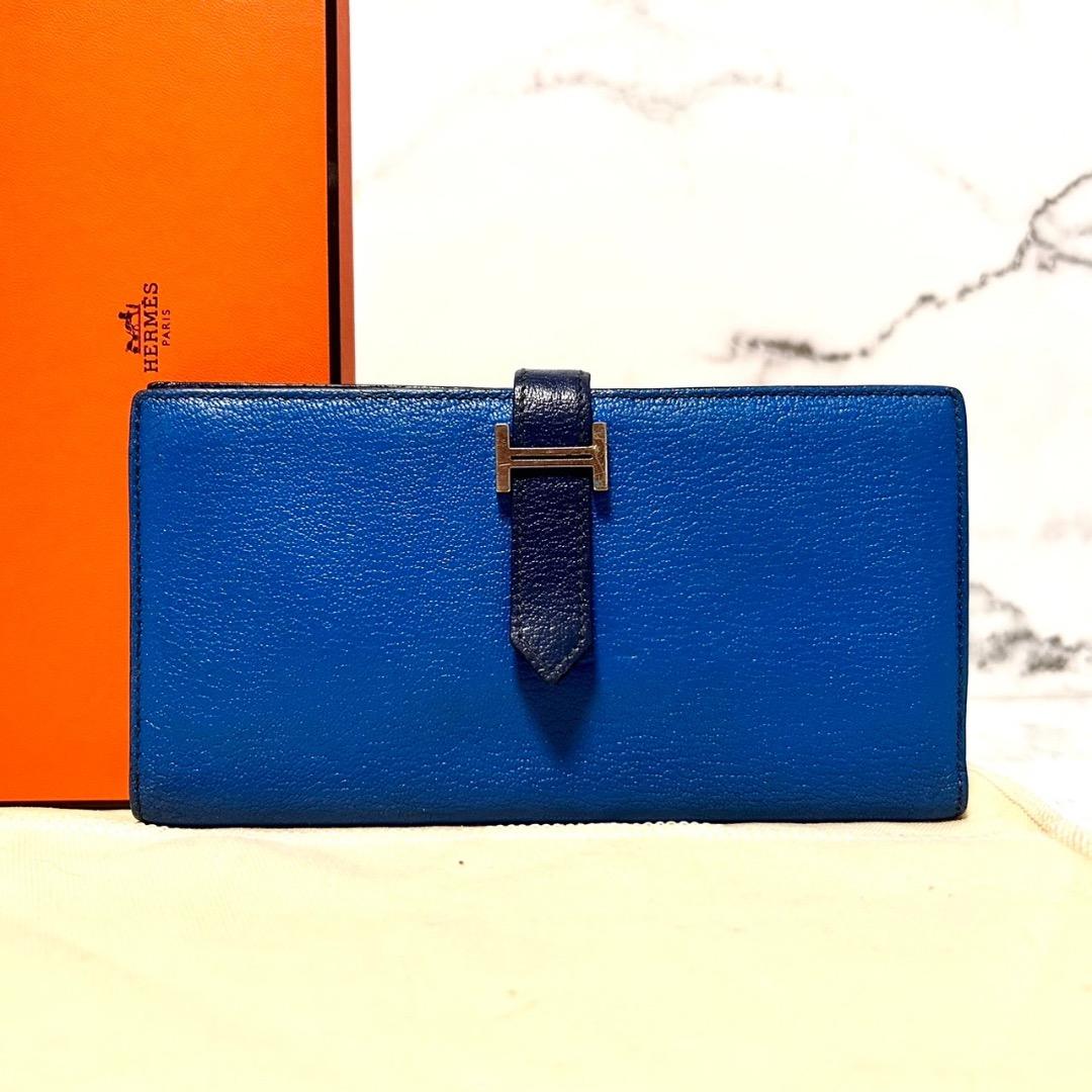 ✨美品✨HERMES エルメス ベアンスフレ シェブルミゾル 長財布