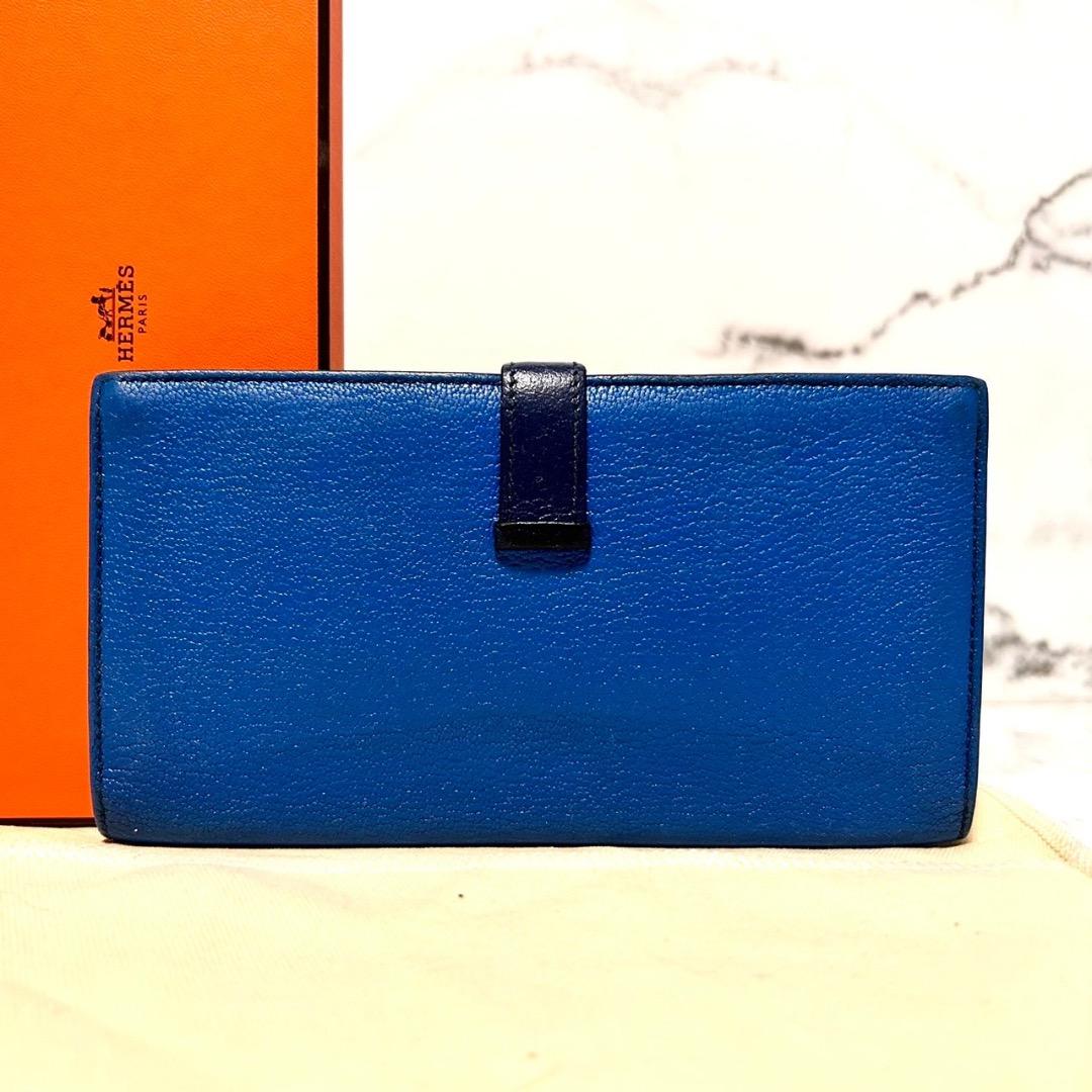 ✨美品✨HERMES エルメス ベアンスフレ シェブルミゾル 長財布