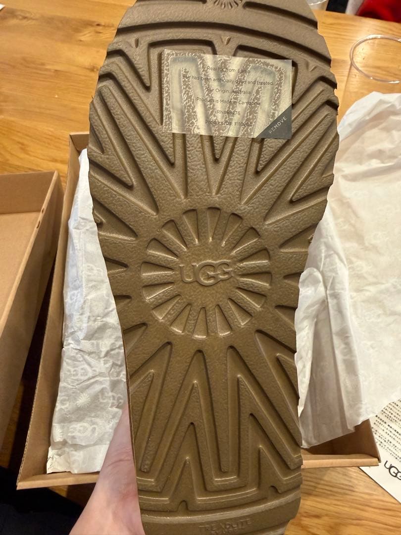 UGG W CLASSIC MINI II ブラウン 24cm