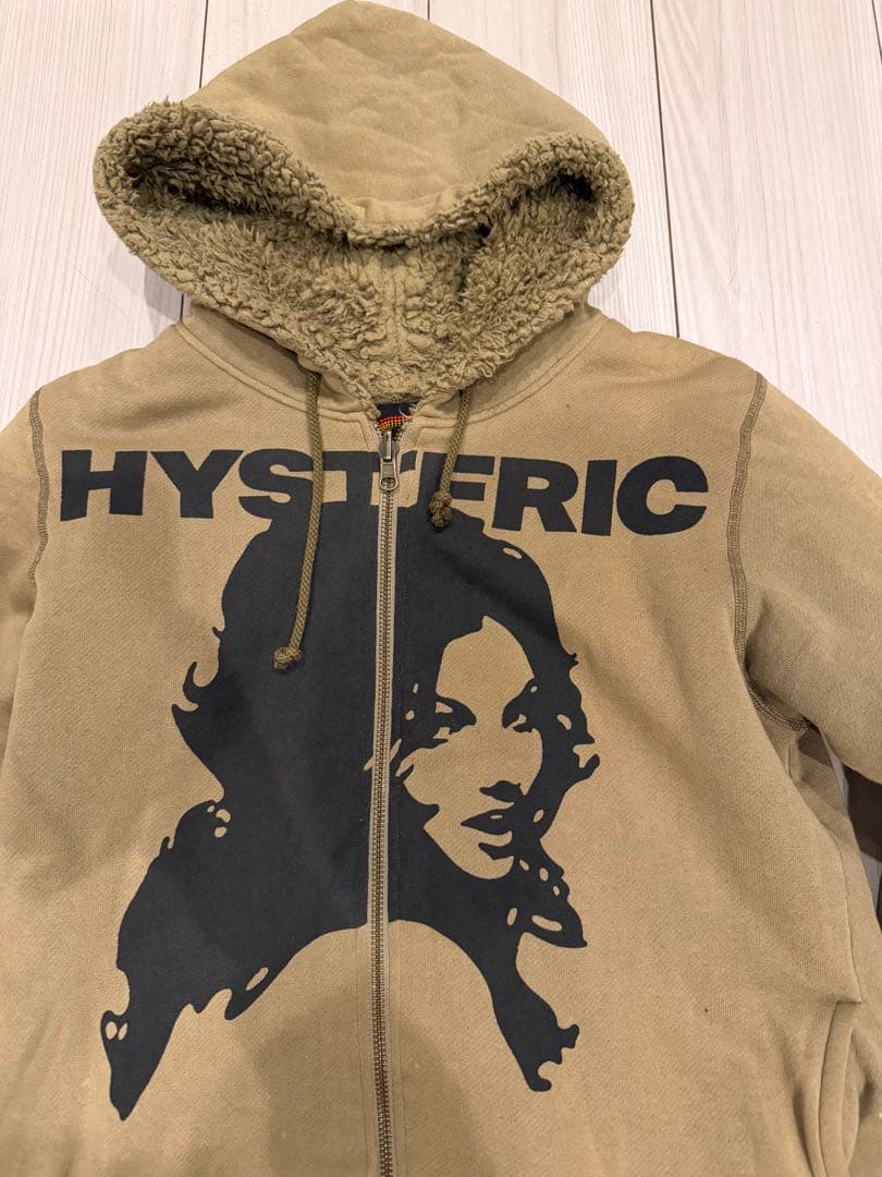 Hysteric glamour ガール　ボア　パーカー