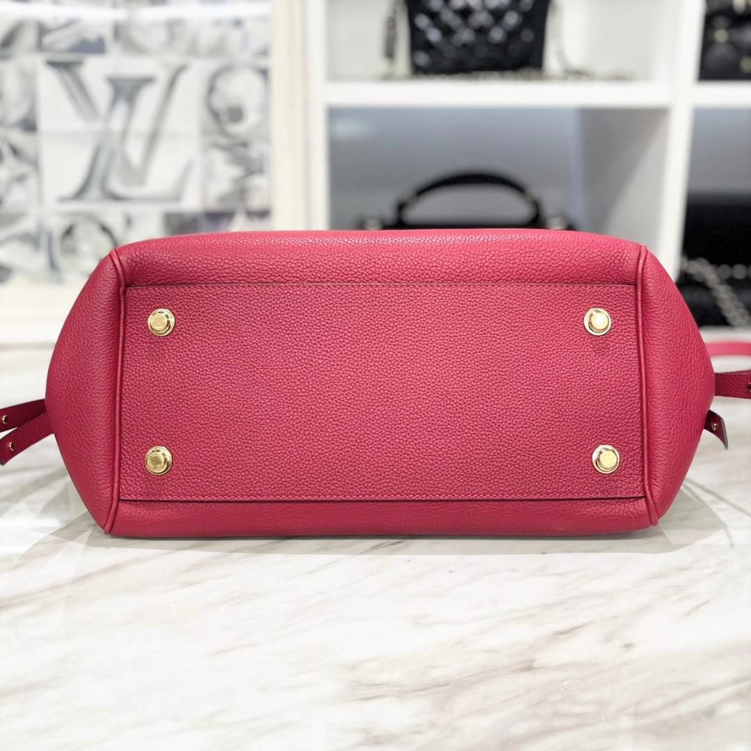 未使用に近い☆　ルイヴィトン　ミラMM　赤　2way　ハンドバッグ　2018年