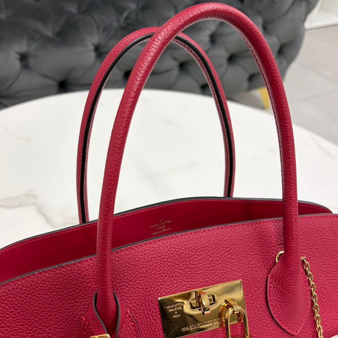 未使用に近い☆　ルイヴィトン　ミラMM　赤　2way　ハンドバッグ　2018年
