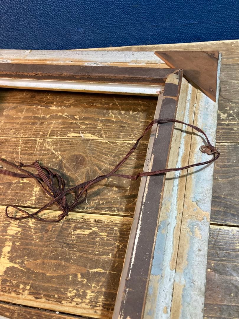 H 額縁　アンティーク調　ヴィンテージ　ゴールド　金色　アート　油絵