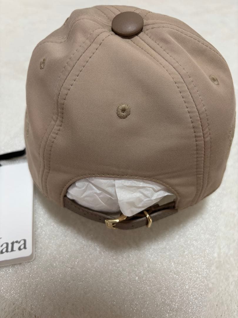 マックス マーラ　　 ピュアコットンベースボールキャップ　Mロゴ