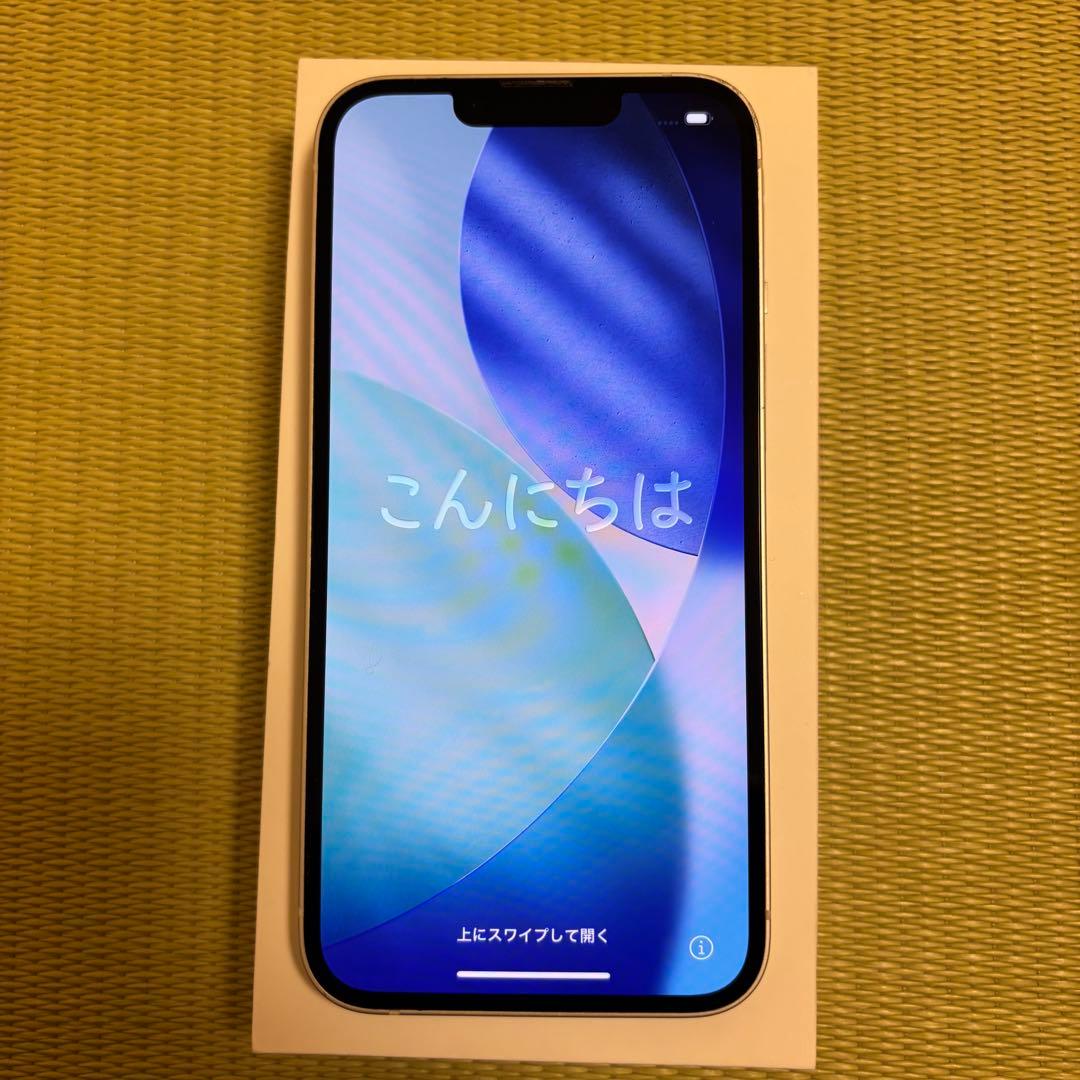 最終！　iPhone13 128GB バッテリー85% 初期化済み