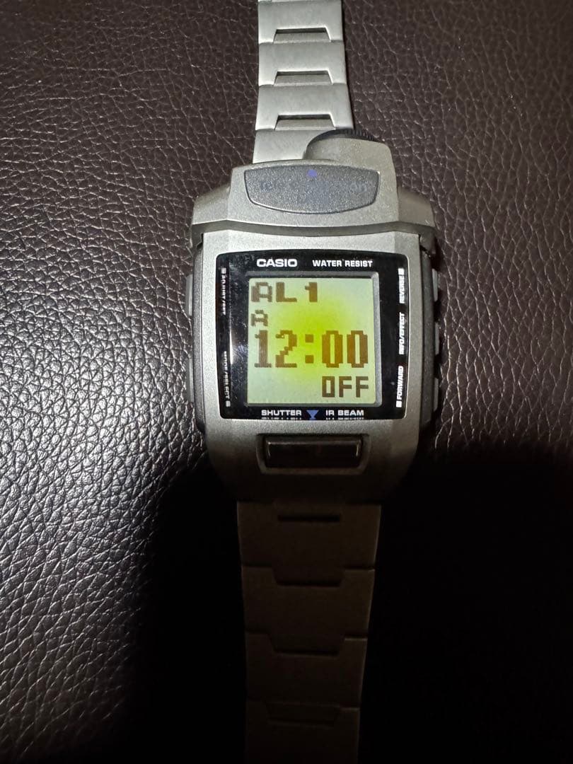 [レア・美品] カシオ WQV-1 リストカメラ