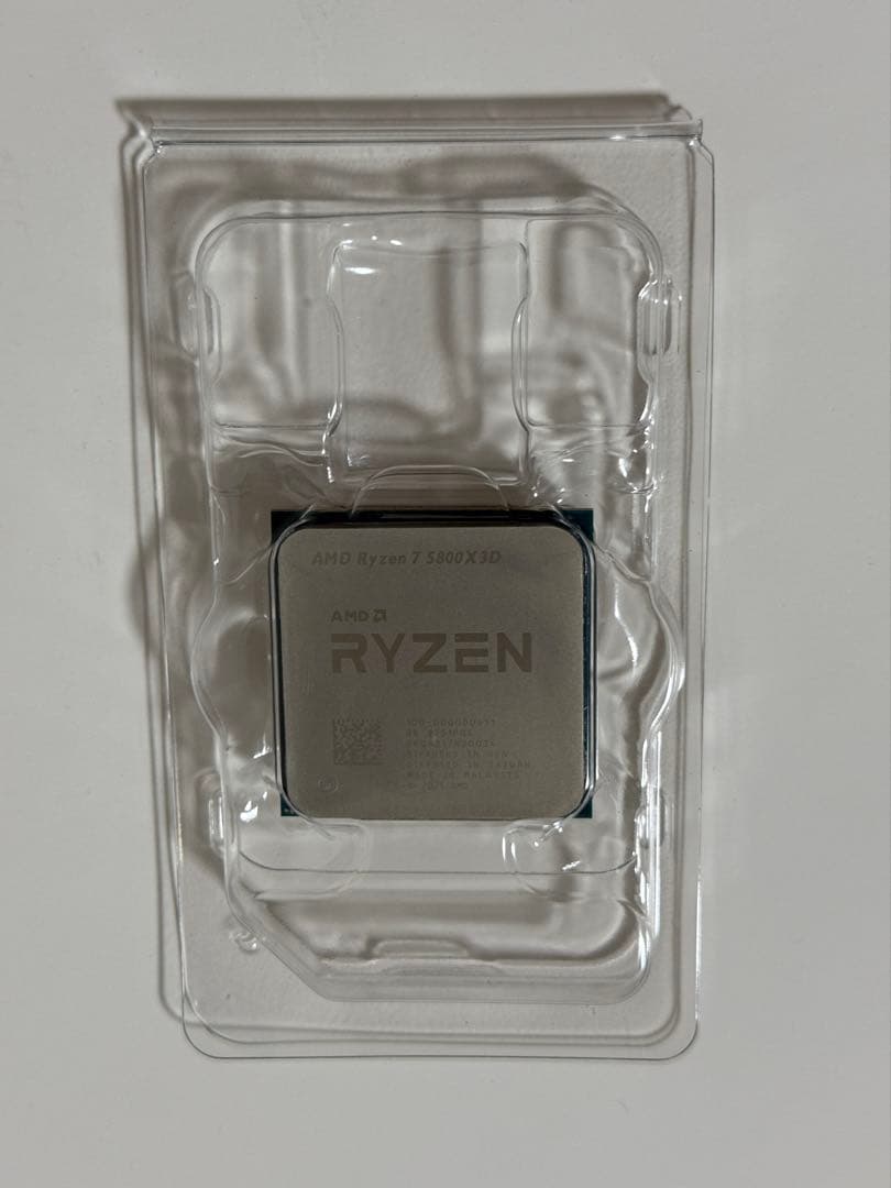 【動作確認済み】AMD Ryzen 7 5800X3D CPU 本体のみ