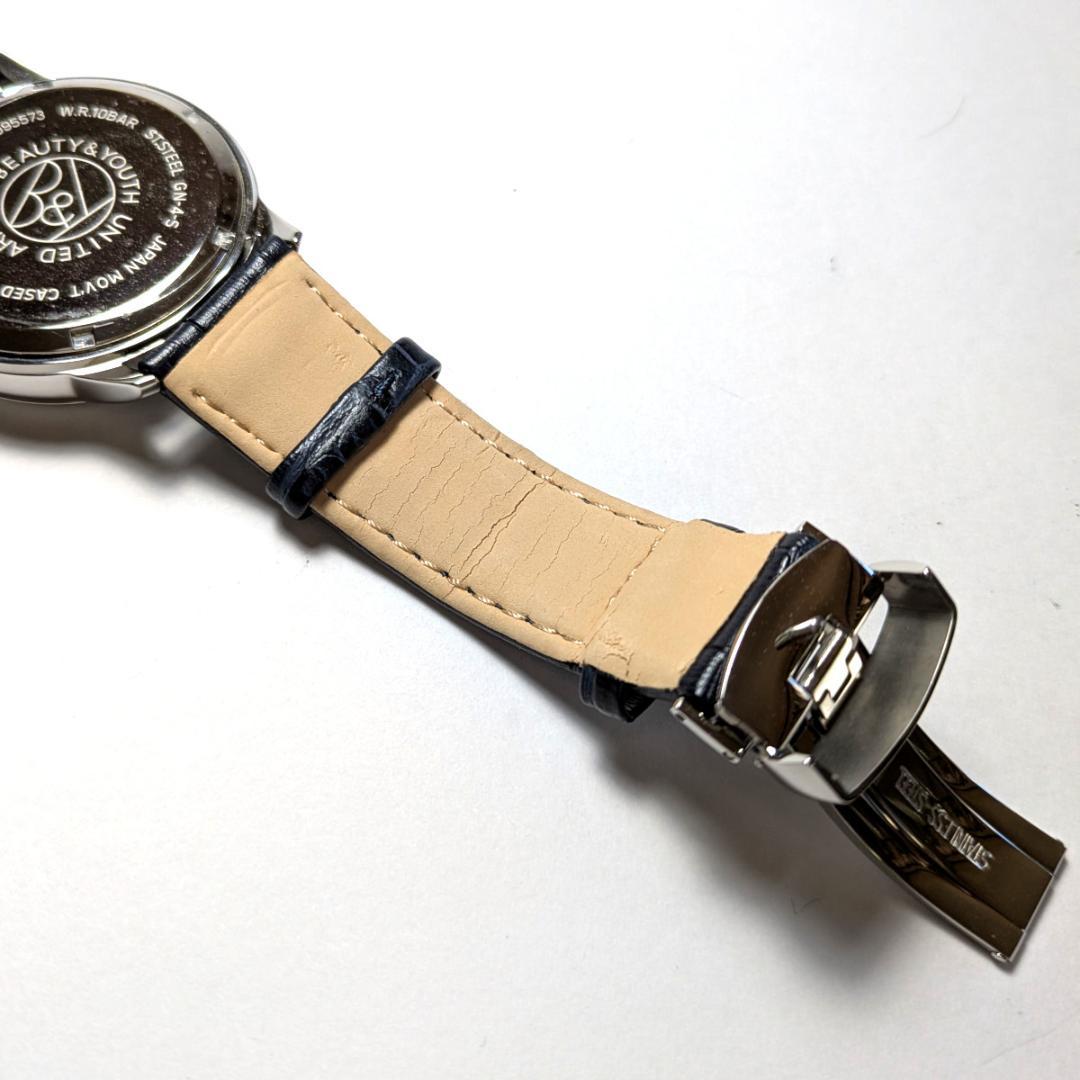 uaw8 ビューティ&ユース ユナイテッドアローズ 40㍉腕時計 ムーンファイズ