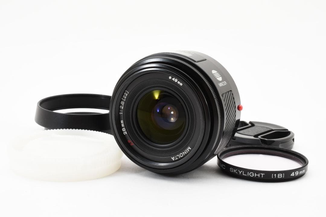 【名玉広角】MINOLTA AF 28mm F2.8 Aマウント SO313