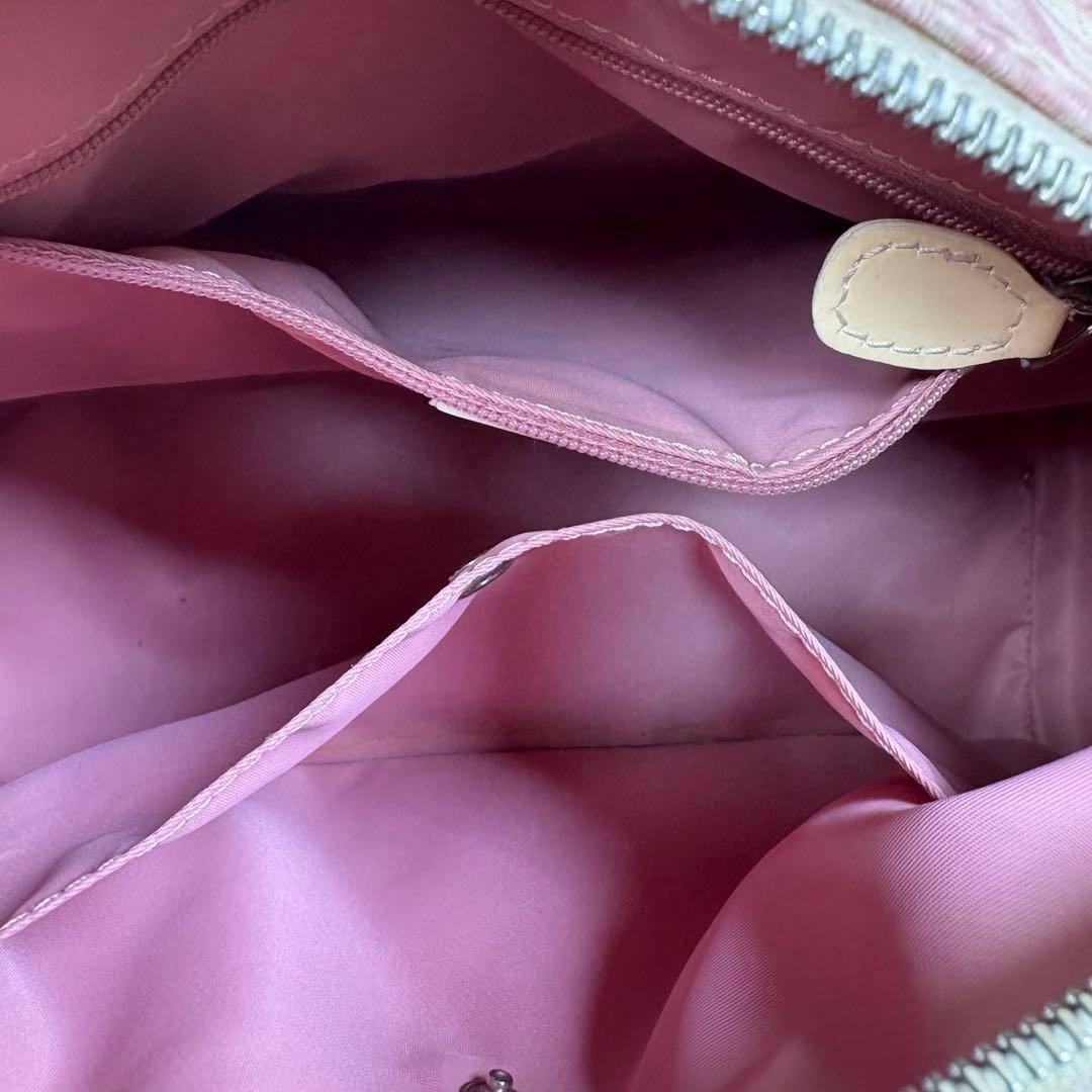 Dior トロッター　ミニボストン　pvcレザー 鍵カデナ付き