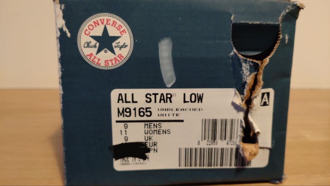 【超貴重】エリック・ヘイズ 直筆アート入り 米国製コンバース