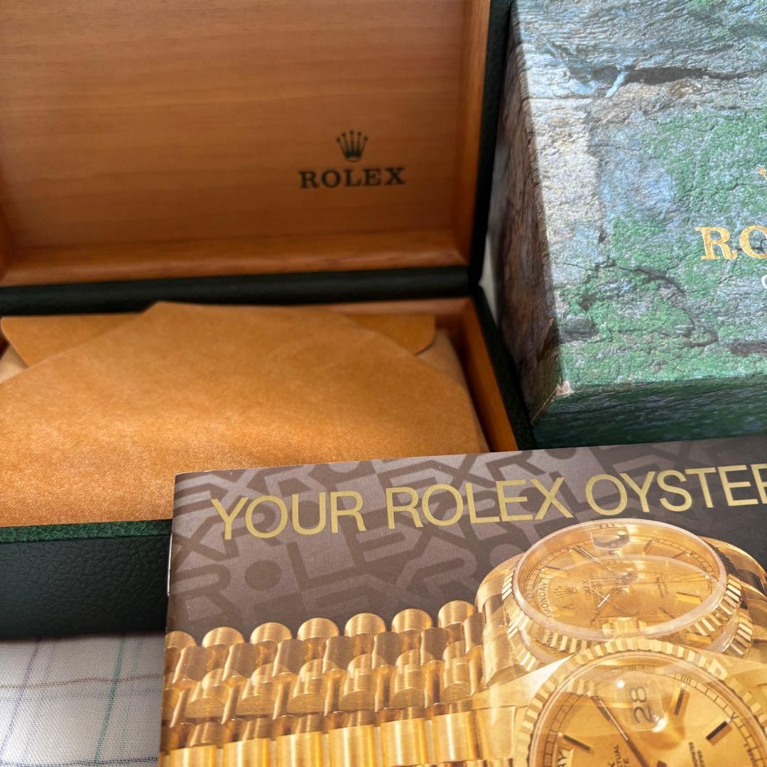 ロレックス 純正 空箱 外箱 内箱 冊子付き 緑箱 ROLEX OYSTER