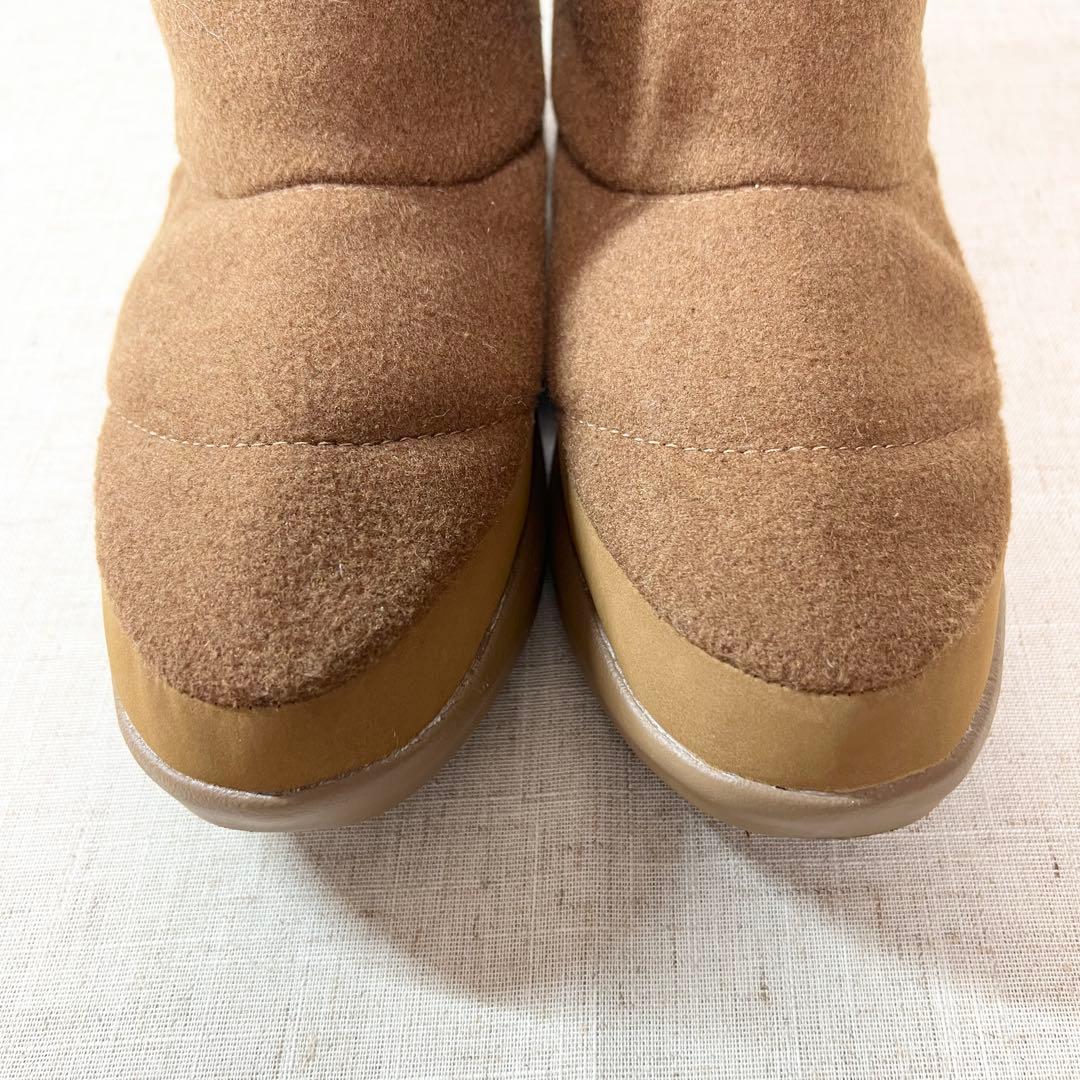 未使用級★THE NORTH FACE ヌプシ ショート ウィンターブーツ 25