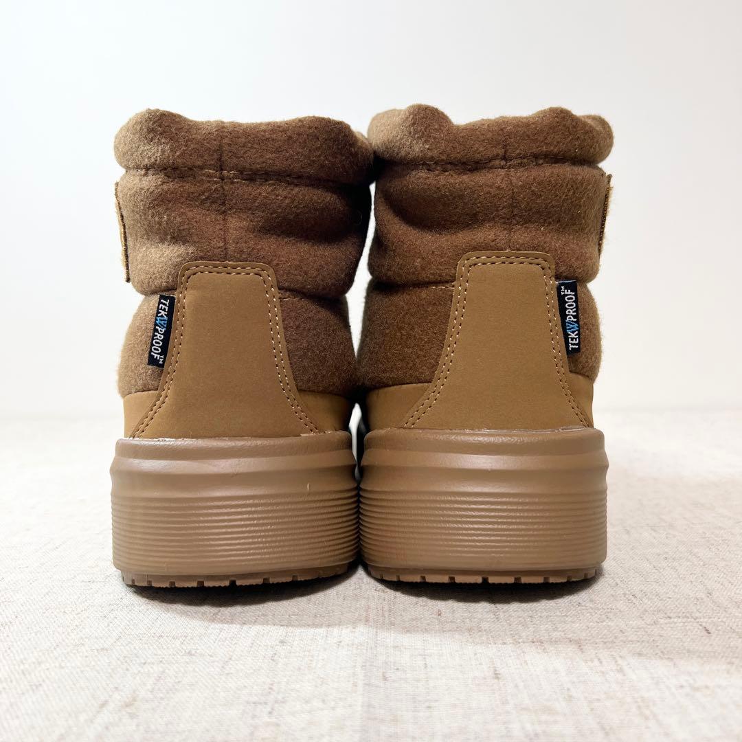 未使用級★THE NORTH FACE ヌプシ ショート ウィンターブーツ 25