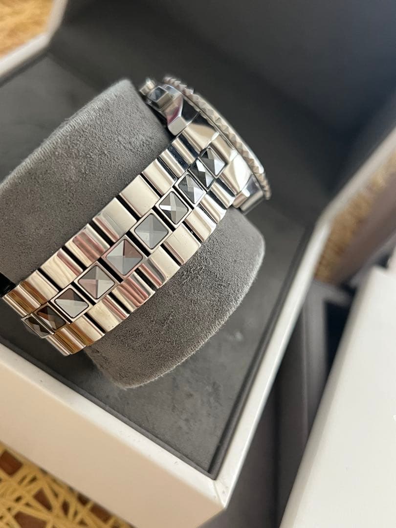 Dior ♡メンズ時計♡クリスタル デイト クロノグラフ ダイヤベゼル クォーツ